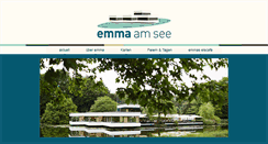 Desktop Screenshot of emma-am-see.de